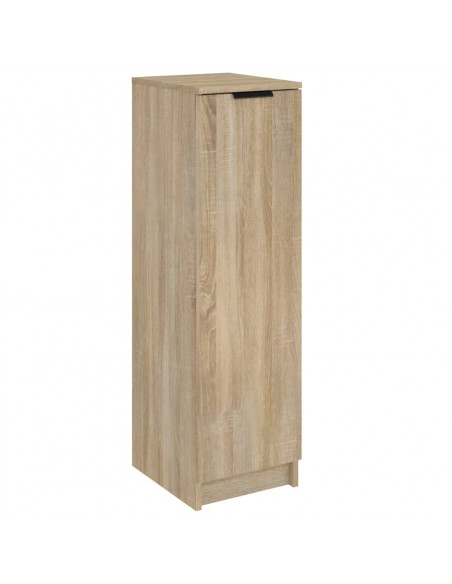 Scarpiera Rovere Sonoma 30x35x100 cm in Legno Multistrato