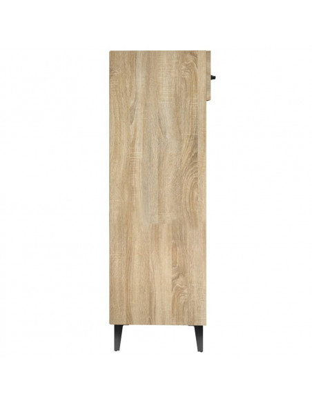 Scarpiera Rovere Sonoma 30x35x105 cm in Legno Multistrato