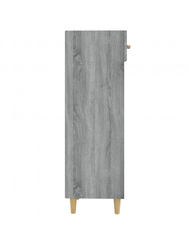 Scarpiera Grigio Sonoma 30x35x105 cm in Legno Multistrato