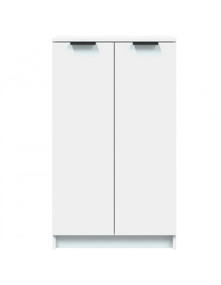 Scarpiera Bianca 59x35x100 cm in Legno Multistrato
