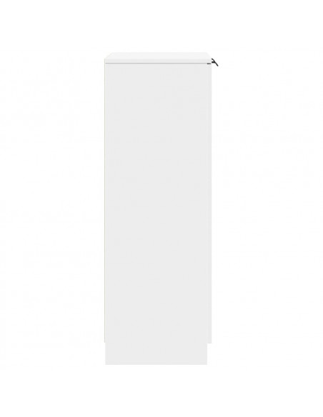 Scarpiera Bianca 59x35x100 cm in Legno Multistrato