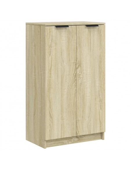 Scarpiera Rovere Sonoma 59x35x100 cm in Legno Multistrato