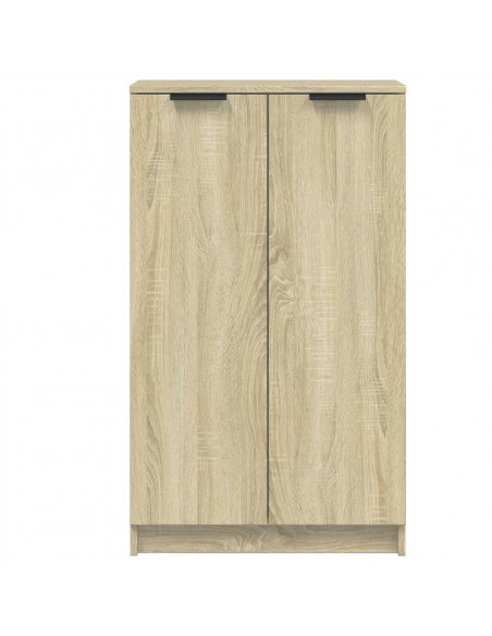 Scarpiera Rovere Sonoma 59x35x100 cm in Legno Multistrato