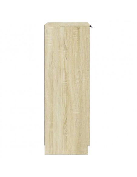 Scarpiera Rovere Sonoma 59x35x100 cm in Legno Multistrato