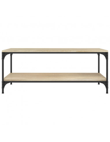 Tavolino da Salotto Rovere Sonoma 80x50x40 cm Legno Multistrato
