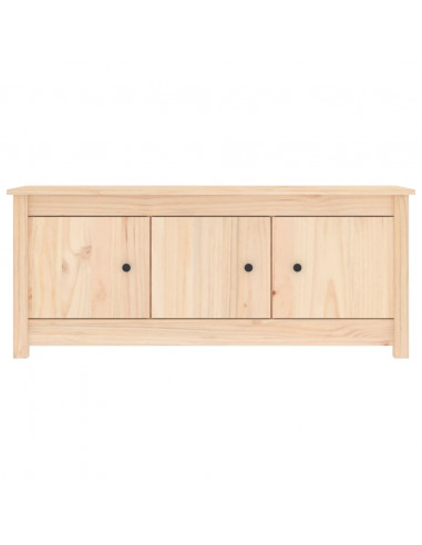 Scarpiera 110x38x45,5 cm in Legno Massello di Pino