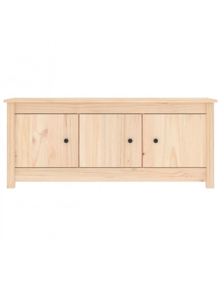 Scarpiera 110x38x45,5 cm in Legno Massello di Pino