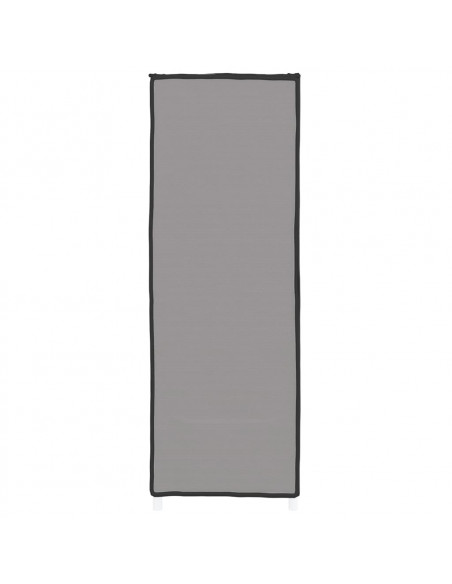 Scarpiera Grigia 60x28x90 cm Tessuto