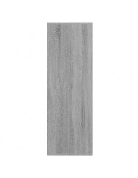 Scarpiera Grigio Sonoma 54x34x100,5 cm in Legno Multistrato