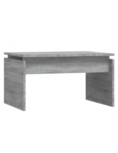 Tavolino da Salotto Grigio Sonoma 68x50x38 cm Legno Multistrato