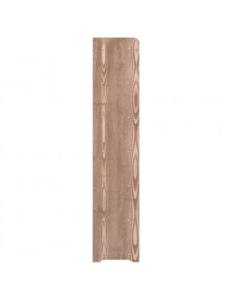Scarpiera Marrone 65x24x117 cm in Legno Multistrato