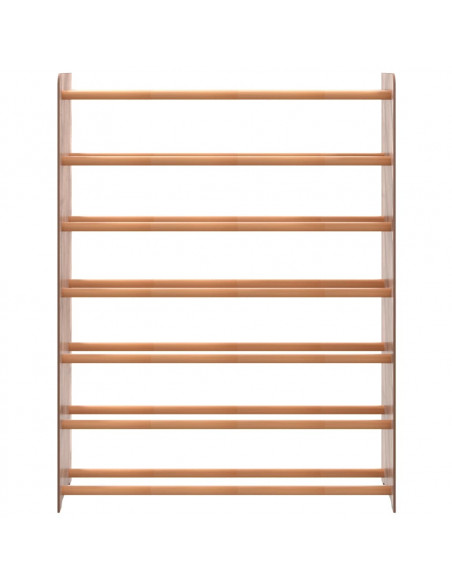 Scarpiera Marrone 90x24x117 cm in Legno Multistrato