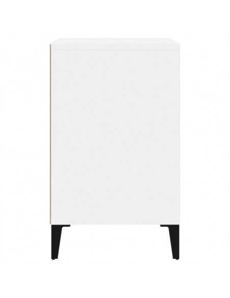 Scarpiera Bianca 102x36x60 cm in Legno Multistrato
