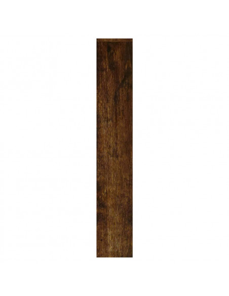 Scarpiera con Specchio a 3 Livelli Rovere fumo 63x17x102,5 cm