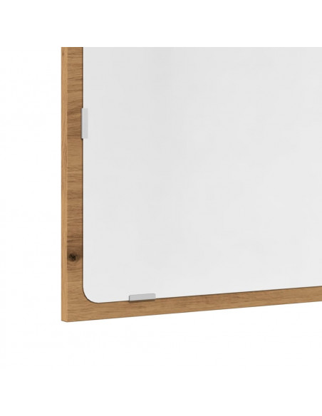 Set Mobili da Bagno 2 pz Rovere Artigianale Legno Multistrato