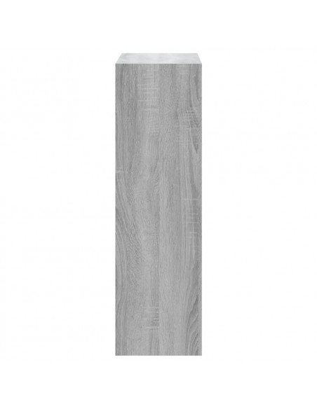 Scarpiera Grigio Sonoma 63x24x81 cm in Legno Multistrato