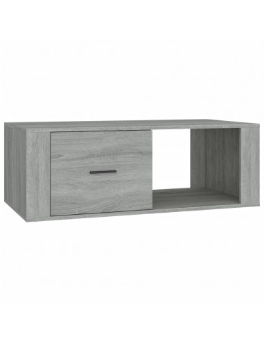 Tavolino Salotto Grigio Sonoma 100x50,5x35 cm Legno Multistrato