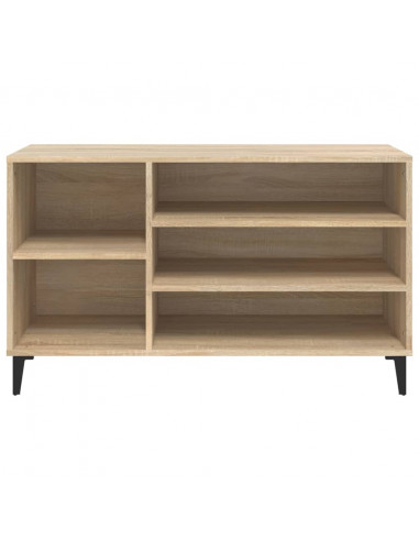 Scarpiera Rovere Sonoma 102x36x60 cm in Legno Multistrato