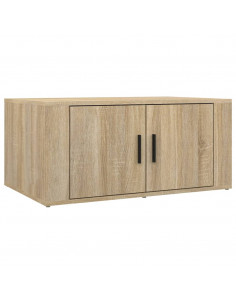 Tavolino da Salotto Rovere Sonoma 80x50x36 cm Legno Multistrato 2