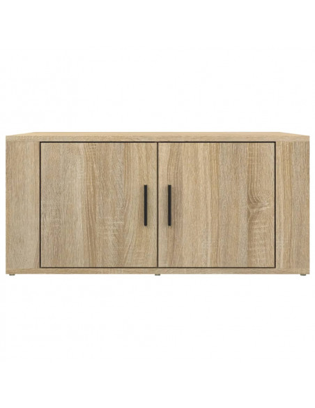 Tavolino da Salotto Rovere Sonoma 80x50x36 cm Legno Multistrato