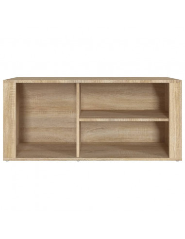 Scarpiera Rovere Sonoma 100x35x45 cm in Legno Multistrato