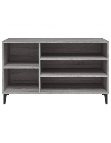 Scarpiera Grigio Sonoma 102x36x60 cm in Legno Multistrato