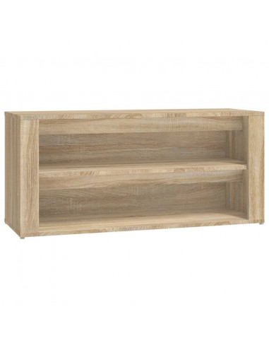 Scarpiera Rovere Sonoma 100x35x45 cm in Legno Multistrato