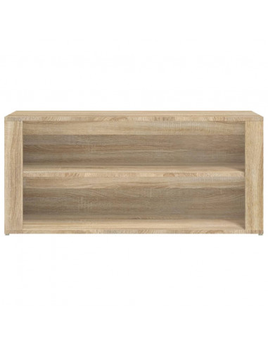Scarpiera Rovere Sonoma 100x35x45 cm in Legno Multistrato