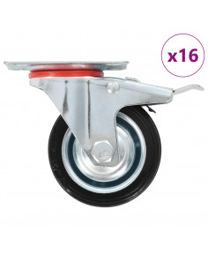 Ruote Girevoli 8 pz 75 mm 2