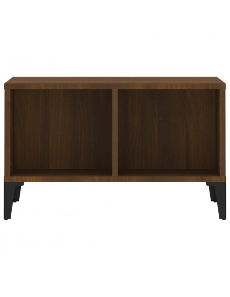 Tavolino da Salotto Rovere Marrone 60x50x36,5 cm in Multistrato