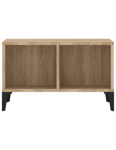Tavolino Salotto Rovere Sonoma 60x50x36,5 cm Legno Multistrato