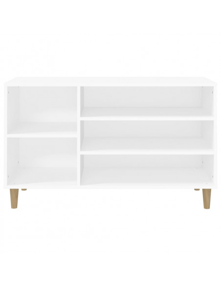 Scarpiera Bianca 102x36x60 cm in Legno Multistrato