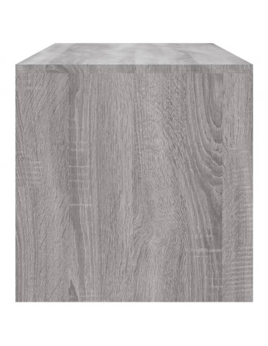 Tavolino da Salotto Grigio Sonoma 100x40x40cm Legno Multistrato
