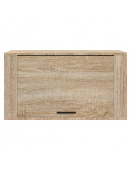 Scarpiera a Parete Rovere Sonoma 70x35x38 cm Legno Multistrato