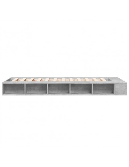 Giroletto Grigio Cemento 90x190 cm in Legno Multistrato