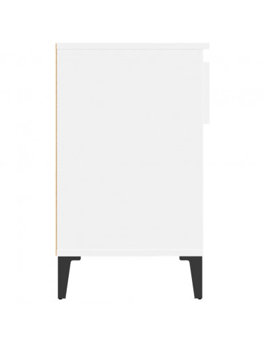 Scarpiera Bianca 102x36x60 cm in Legno Multistrato