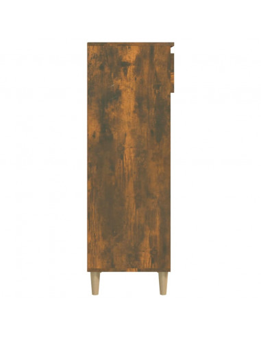 Scarpiera Rovere Fumo 40x36x105 cm in Legno Multistrato