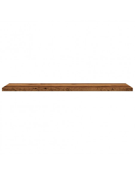 Mensole a Parete 4 pz Legno Antico 60x30x1,5 cm in Truciolato