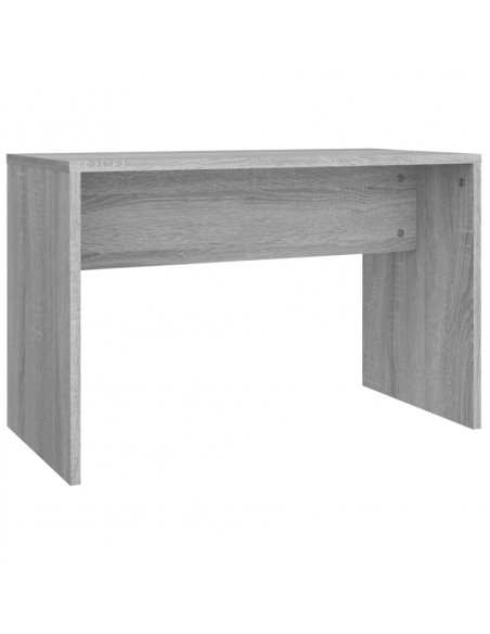Set Tavolo da Toeletta con LED Grigio Sonoma Legno Multistrato