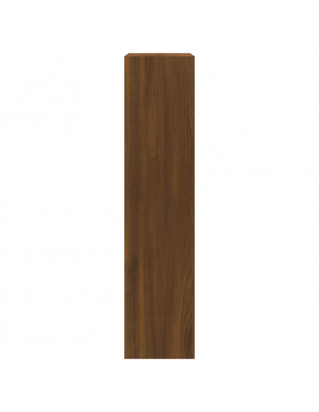 Scarpiera Rovere Marrone 63x24x103 cm in Legno Multistrato