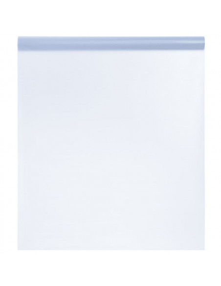 Pellicola Statica Smerigliata Grigio Trasparente 60x1000 cm PVC