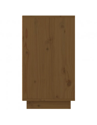 Scarpiera Miele 110x34x61 cm in Legno Massello di Pino