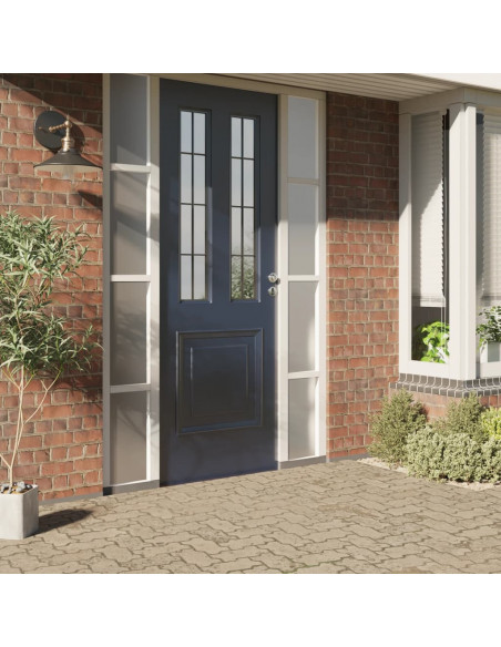 Pellicola Statica Smerigliata Grigio Trasparente 60x1000 cm PVC