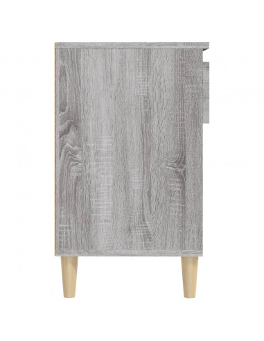 Scarpiera Grigio Sonoma 102x36x60 cm in Legno Multistrato