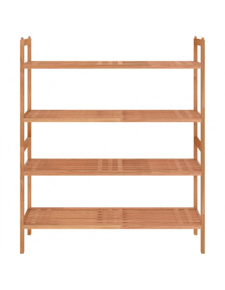 Scarpiere 2 pz 69x27x41 cm in Legno Massello di Noce