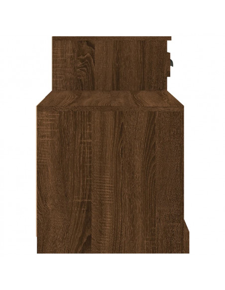 Scarpiera Rovere Marrone 100x42x60 cm in Legno Multistrato