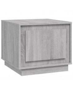 Tavolino da Salotto Grigio Sonoma 51x50x44 cm Legno Multistrato 2