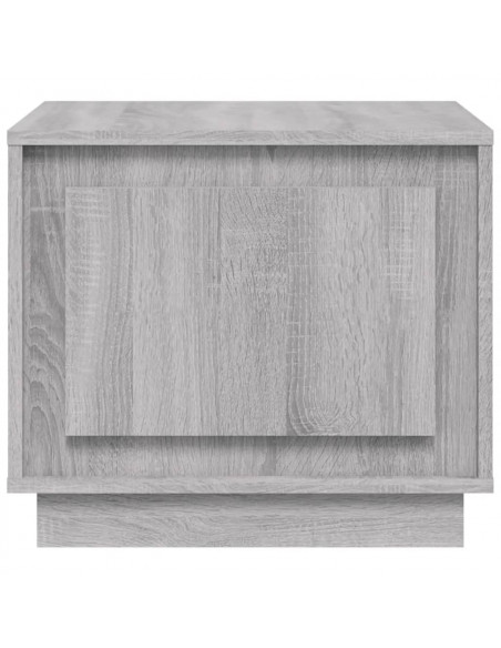Tavolino da Salotto Grigio Sonoma 51x50x44 cm Legno Multistrato