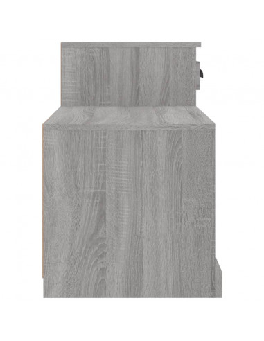 Scarpiera Grigio Sonoma 100x42x60 cm in Legno Multistrato