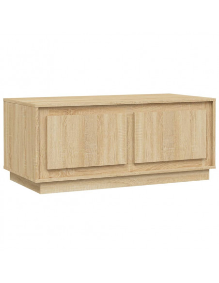 Tavolino da Salotto Rovere Sonoma 102x50x44cm Legno Multistrato